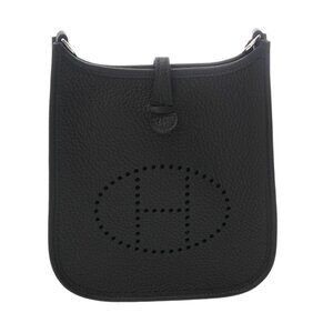 HERMES Evelyn TPM Amazon Black/Noir shoulder bag